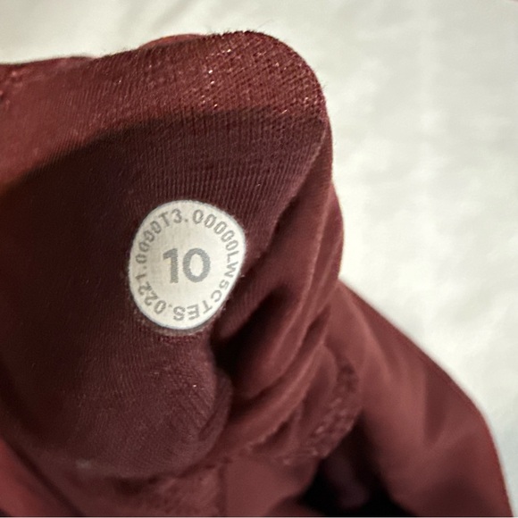 Lululemon Athletica Red High-Waisted Leggings size 10 - Picture 10 of 10